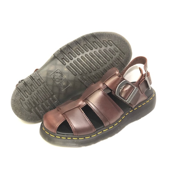 D R Martens Kassion Leather Fisherman 